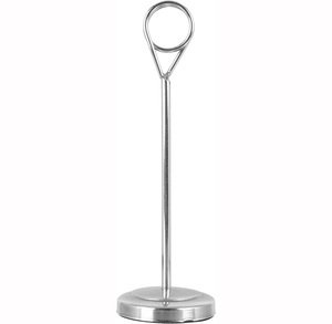 Hot Style Stainless Steel <b>Table</b> <b>Number</b> Wedding Supplies <b>Table</b> <b>Number</b> Card Seat Card <b>Holder</b> - Product Image 1