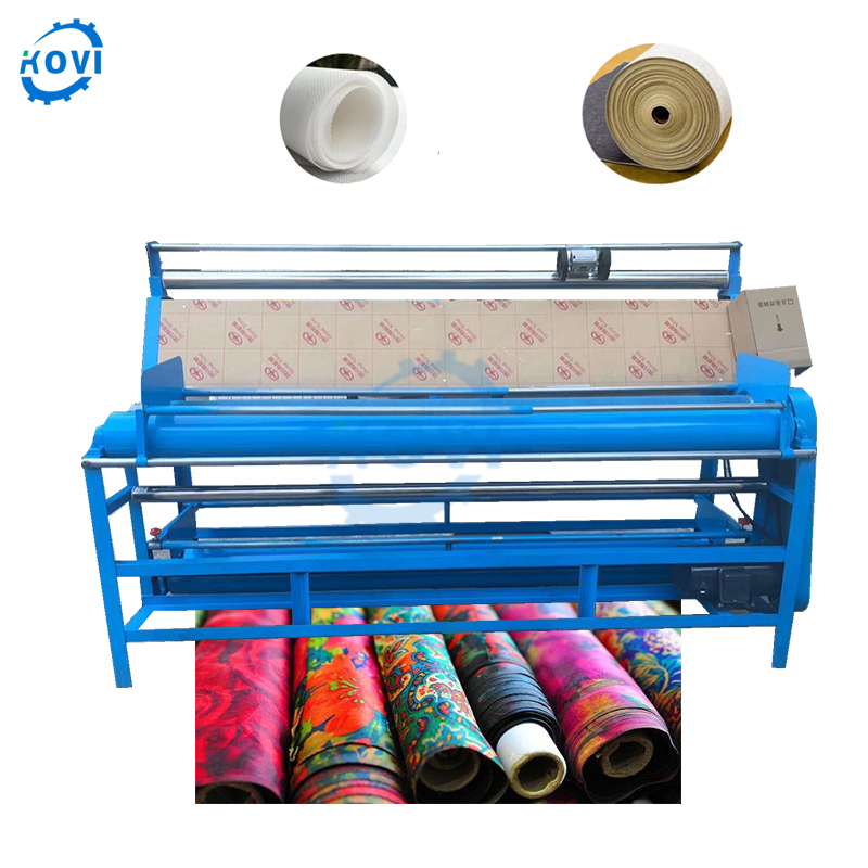 Vải Meter Counter Rolling Machine Dệt Hoàn Thiện Vải Rolling Quanh Co Máy