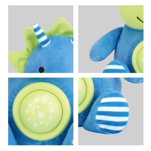 Jouets en peluche licorne avec veilleuse, projecteur d'étoiles, machine à berceuses, peluche licorne pour enfants, squishies, apaisant le sommeil - Product Image 3