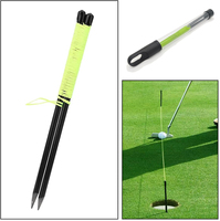 Corde de calibrage et de trajectoire pour l'entraînement au putting de golf, bâton de correction de posture
