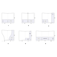 Carpeta de Archivo de Documentos de Papel A4 de Lujo, Duradera, con Logotipo de Marca Personalizado y Color Personalizado, 2 Bolsillos, para Ferias Comerciales, Educación, Hoteles, Hospitales