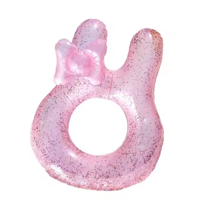 Venta caliente de alta calidad inflable PVC adultos y niños flotante redondo doble Airbag anillo de natación con tubos de natación - Product Image 1