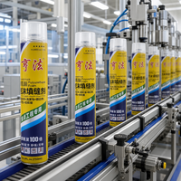 Mousse polyuréthane isolante thermique insonorisante en spray 750 ml, mousse PU expansive à durcissement rapide pour l'étanchéité des portes et des fenêtres