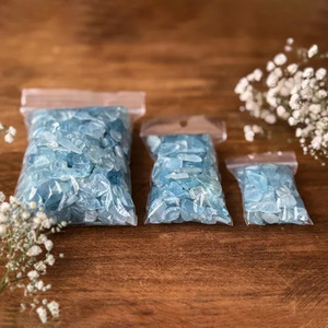 Piedras de Aguamarina Pulidas al por Mayor, Cristales Naturales Curativos, para Decoración del Hogar - Product Image 3