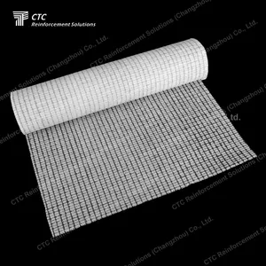 Factory Direct Selling Black Non-woven Laid Scrims Glass Fiber Reinforced Mesh Fabric For Medical Care Petroleum Pipeline