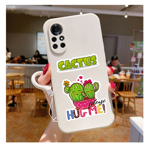 50 Pegatinas de Cactus y Plantas Verdes con Diseño de Dibujos Animados para Álbumes de Recortes, Cuadernos, Botellas, Teléfonos, Pegatinas para Niñas - Product Image 4