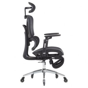 Fauteuil de bureau de direction de luxe haut de gamme avec accoudoirs 5D réglables, design moderne, ergonomique, en maille, avec repose-pieds en maille – Vente en gros - Product Image 3
