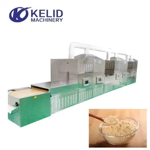 Uniform Drying Tunnel Microwave Nutritional Powder Dryer Drying Sterilization Machine