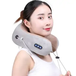 Hot Selling Electric Deep Shiatsu Kneading Pain Relief Best Shoulder Warmer Fat Burning Neck Mini Body Neck Massager Belt