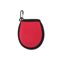 Accessoires de Golf portables pour filles, doux, sac de balles de Golf, manchon de refroidissement avec crochet Clip de ceinture, 2 pièces
