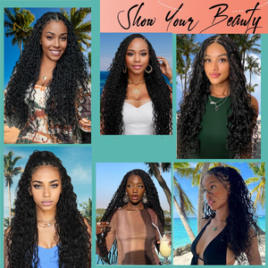 Extensiones de Cabello Natural Negro Crudo Camboyano de un Solo Donante, Grado 12A, 20 Pulgadas, para Trenzas Micro, para Vendedores de Trenzas Boho - Product Image 3
