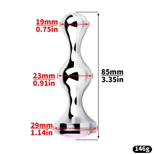 FRRK-3202+ Tapón Anal, Cinturón de Castidad Masculino, Dispositivo Vaginal, Tapón Anal Sissy con 4 Anillos para Pene de Diferentes Tamaños, Juguetes Sexuales para Adultos - Product Image 4
