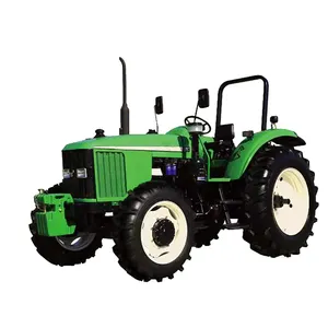 4-wheel drive agricultural tractor that can be used in rice fields hills grasslands soft land wetlands and complex terrain areas