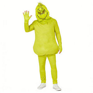 Disfraz <span class=keywords><strong>de</strong></span> Grinch <span class=keywords><strong>de</strong></span> Peluche Verde para Halloween 2025, Conjunto <span class=keywords><strong>de</strong></span> Pantalones <span class=keywords><strong>de</strong></span> Peluche <span class=keywords><strong>de</strong></span> Papá Noel, Ropa <span class=keywords><strong>de</strong></span> Juego <span class=keywords><strong>de</strong></span> Roles al por Mayor - Product Image 6