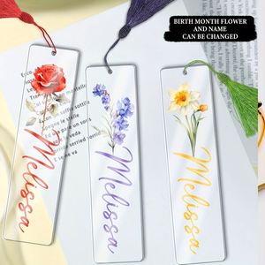 ที่คั่นหนังสืออะคริลิค ลายผสมสี ปรับแต่งข้อความได้ ใช้ซ้ำได้ พิมพ์ลาย UV สไตล์ตลกๆ ของขวัญสำหรับวันรับปริญญา/วันเปิดเทอม/วันแม่ - Product Image 4