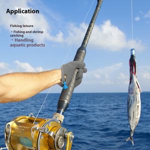 Guantes de Pesca al por Mayor, Antideslizantes, Resistentes a Cortes, Protección para Manos de Pescador, para Agarrar Peces, Carpas, Látex, Caza - Product Image 6