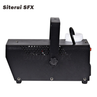 SITERUI SFX DJ disco karaoké 400W machine à brouillard mini avec lumières led machine à fumée pour effets spéciaux de fête à la maison et mariage