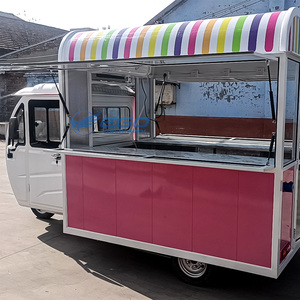 2026 Newest Model Customized Color and Size Three-wheeled Dining Car a Variety of Colors Electric <b>Outdoor</b> Food Truck - Product Image 4