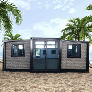 <span class=keywords><strong>Casa</strong></span> contenedor expandible, <span class=keywords><strong>casa</strong></span> modular de diseño plegable de 40 pies, cabaña de playa, cabaña forestal, inversión controlable para <span class=keywords><strong>alquiler</strong></span> - Product Image 2