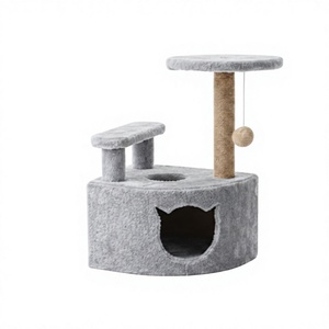 High-quality Amistar <b>scratching</b> post Silver Paw Palace, eco-friendly and durable. Suitable for all breeds and sizes. - Product Image 1