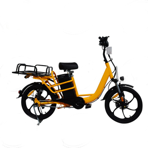 בלם דיסק כפול 20 אינץ 'אופניים חשמליים 350w 48v 30ah/20ah/20 אה/10ah טווח ארוך טווח משלוח מזון אופניים - Product Image 5