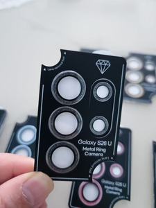 Protezione Lente Fotocamera di Lusso con Diamanti Glitterati per Samsung Galaxy S26 Ultra, Pellicola in <span class=keywords><strong>Vetro</strong></span> Temperato per Lente Fotocamera Samsung S26 Plus - Product Image 4