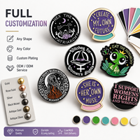 Épingles de revers personnalisées en émail dur ou souple avec logo plaqué couleur, OEM ODM, faible MOQ, vente en gros B2B, fourniture d'usine, badge métallique sur mesure