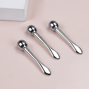 Outils cosmétiques, rouleau de massage pour les yeux de 5,8 cm, bâtonnet pour crème pour le visage, sérum, spatule pour soins de la peau, perles en métal, cuillère à <span class=keywords><strong>maquillage</strong></span> - Product Image 6