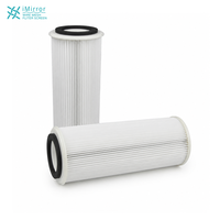 Cartouche filtrante à membrane PTFE pour collecteur de poussière, filtre à air industriel pour l'élimination des fumées et des poussières de découpe laser