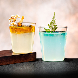 Juegos de vasos de agua altos de diseño clásico Wiskeyer Mojito Cups Tom Collins Bar Cristalería Juego de copas de cóctel elegante para bebida de vino - Product Image 5