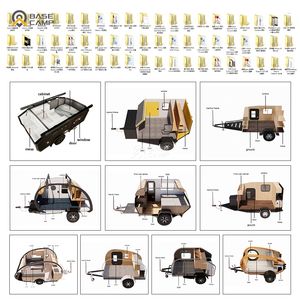 Remolque de Camping Todoterreno 4x4 con Cocina Americana y Toldo para Autocaravanas, Casas Rodantes y Remolques, <span class=keywords><strong>2022</strong></span> - Product Image 3