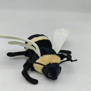 <span class=keywords><strong>Série</strong></span> d'insectes simulés jouets en peluche mignon en peluche papillon mante abeille porte-clés en gros petit pendentif poupées cadeau - Product Image 5