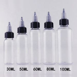 100ML 120ML 200ML 250ML Glue Plastic <b>Squeeze</b> <b>Bottle</b> With Dispensing Oil Dropper Cap PET Transparent Plastic <b>Bottle</b> - Product Image 4