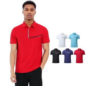 เสื้อโปโลคอปกแบบคลาสสิกวัสดุกันเหงื่อชุดออกกำลังกาย - Product Image 5