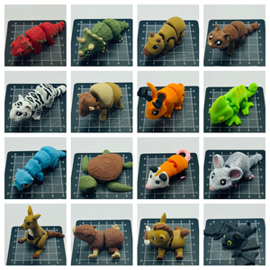 Suministros para Eventos de Campamento de Halloween, Figuras de Animales Silvestres Impresas en 3D Ligeras, Juguetes Sorpresa en Bolsa Ciega - Product Image 2