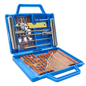 Kit de Reparación de Neumáticos para Auto, Camioneta y Motocicleta, Herramientas para Reparar Pinchazos en Neumáticos sin Cámara, Kit de Emergencia - Product Image 1