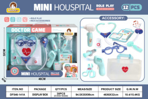 CPC CE EN71 Abs Doctor Toy Set Pretend Play Medicine Box pour enfants - Product Image 4