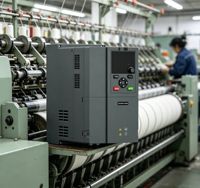 Convertisseur de fréquence certifié CE 2,2 kW 3 CV 380 V, commande vectorielle sans capteur, variateur de fréquence triphasé pour compresseur