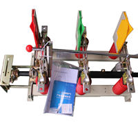 YONGCELE Série FN7-12 Interrupteur de coupure de charge haute tension à gaz pour intérieur 12kV 630A, avec option de combinaison interrupteur-fusible de mise à la terre
