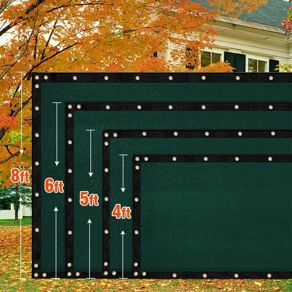 HDPE privacy screen fence netting for outdoor backyard fencing