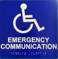 Plaque en métal ADA personnalisée, brossée, en acier inoxydable, signalétique en braille pour porte, équipement de restauration pour hôtel