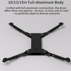 Cadre FPV extrêmement résistant aux intempéries | Support de moteur en aluminium et à couple élevé pour avion de qualité militaire - Product Image 3