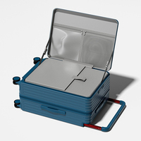Juego de Maletas Rígidas con Apertura Frontal y Ruedas Giratorias, con Candado TSA, Material de PC Ligero, Gran Capacidad, Maleta de Viaje