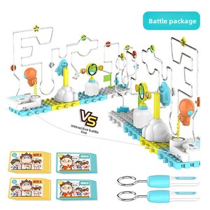 Labirinto Elettrico in Plastica, Giocattoli Educativi per Bambini, Allenamento della Concentrazione, Attività Campus, Giochi Interattivi e Stimolanti - Product Image 3