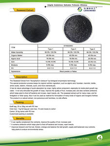الأسمدة العضوية الورقية <span class=keywords><strong>ascophyllum</strong></span> من الأعشاب البحرية مستخلص السائل - Product Image 5