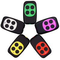Control Remoto Inalámbrico Universal Multifrecuencia 315-433MHz, Transmisor de 4 Botones para Puerta de Garaje