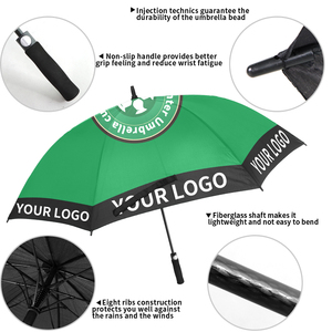Parapluies de golf <span class=keywords><strong>Callaway</strong></span> <span class=keywords><strong>Mavrik</strong></span> personnalisés et bon marché à vendre, parapluie droit pliable pour les agences de voyage, parapluie de golf promotionnel - Product Image 4