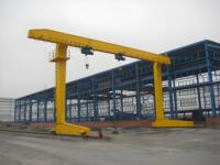 Grue portique électrique de 25 tonnes, Grue portique industrielle de quai, Commande au sol et à distance, Conception entièrement fermée, Hauteur de levage de 10 m, 24 m