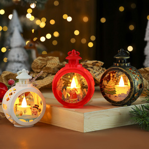 Christmas gifts, children's small gifts, night lights, Christmas Eve window display <b>crystal</b> balls, atmospheric desktop - Product Image 2