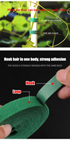 10 Rouleaux de Fil de Jardin Vert en Nylon pour Attacher les Plantes Grimpantes, Soutenir les Treillis, les Légumes et Enrouler les Canes de Bambou